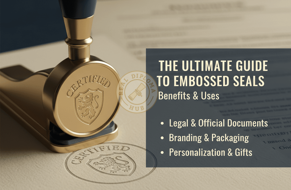 The Ultimate Guide to Embossed Seals | Benefits & Uses