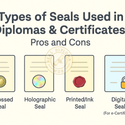 Types of Seals Used in Diplomas & Certificates: Pros and Cons